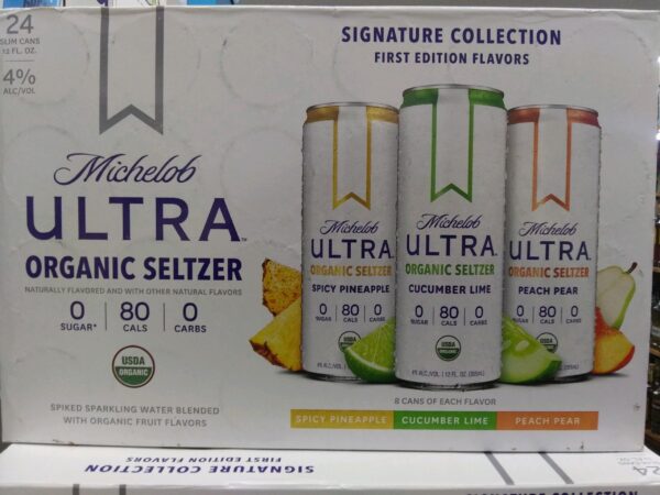 Michelob Ultra – Organic Seltzer  Variety Pack